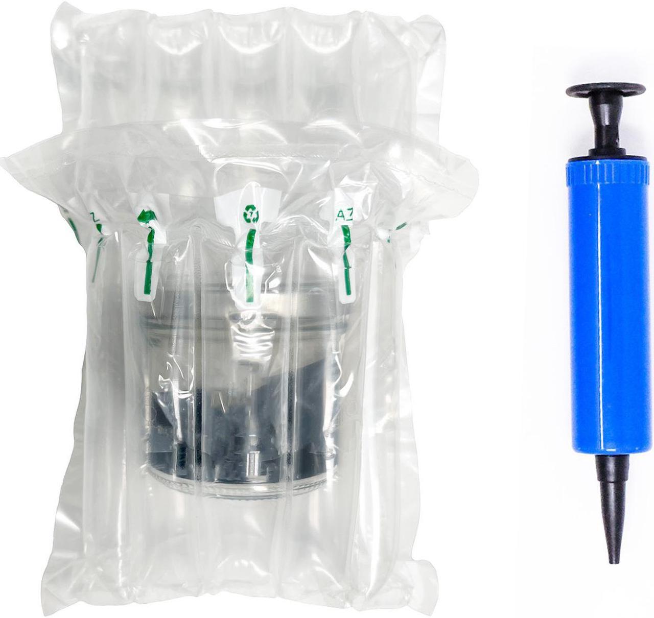 Main image of Innovative Haus Pack of 25 7 Inch x 8 Inch Inflatable Air Column Pouch Protectors with Free Pump for Heavy Duty Packing and Shipping Packaging Supplies. Protect Fragile Items for Moving and Storage