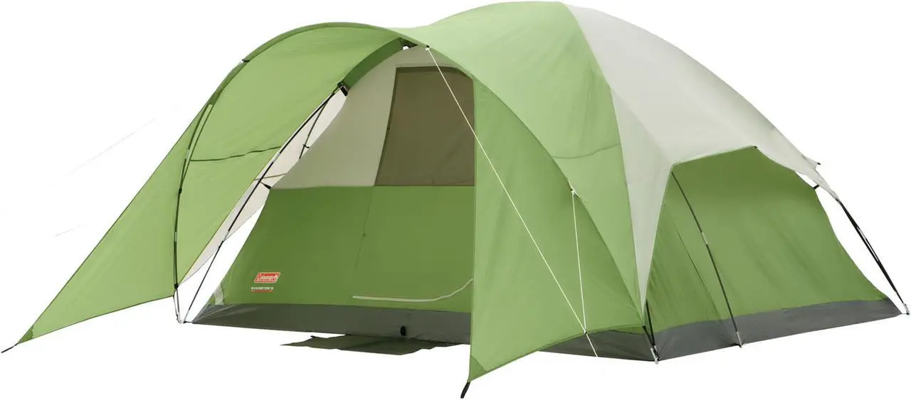 Alt view image 2 of 7 - Coleman 2000001589 Camping Tent 11x10 for 6 Evanston