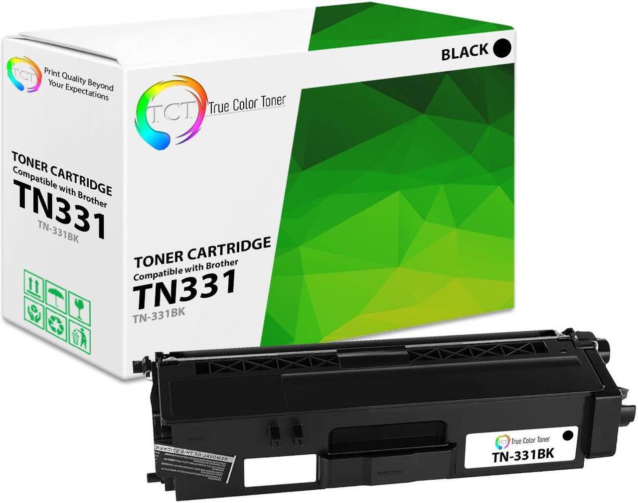 Main image of True Color Toner TN331 Black Toner Cartridge - Premium Compatible Replacement for Brother TN331 TN-331BK Black Works With Brother HL-L8250 L8350 MFC-L8600 L8850