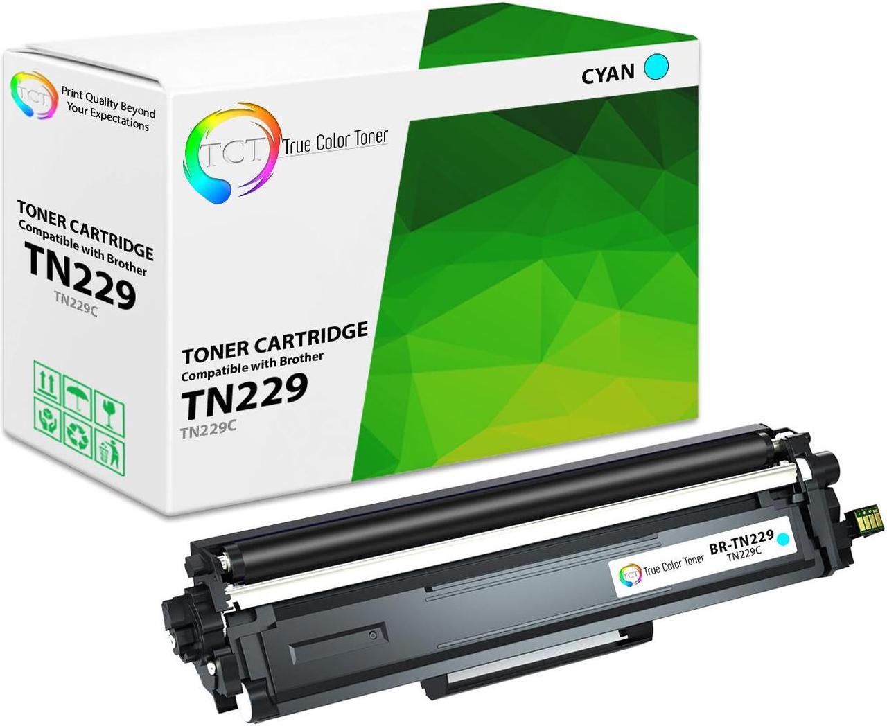 Main image of TCT TN229 Cyan Toner Cartridge - Premium Compatible Replacement for Brother TN229 TN-229C Works With Brother MFC-L3780CDW L3280CDW L3220CW MFC-L3720CDW
