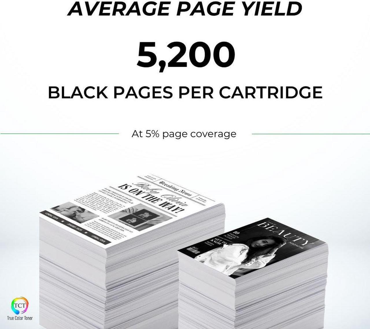 Alt view image 3 of 6 - True Color Toner TN360 Toner Cartridge 2 Pack - Premium Compatible Replacement for Brother TN360 Jumbo Black Works With Brother HL 2120 2125 2140 DCP 7030 7040 MFC 7440N