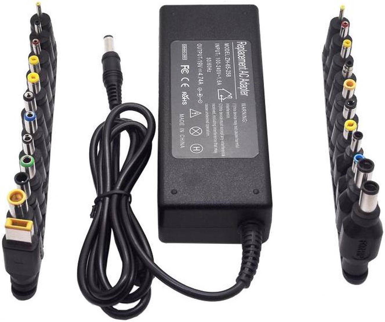 Alt view image 4 of 7 - Universal Laptop Charger 90W 19V 4.74A AC Power Adapter 100-240V 50-60Hz for Asus Acer Dell HP Sony Toshiba Laptop 19v 4.74a 90w ac adapter laptop charger