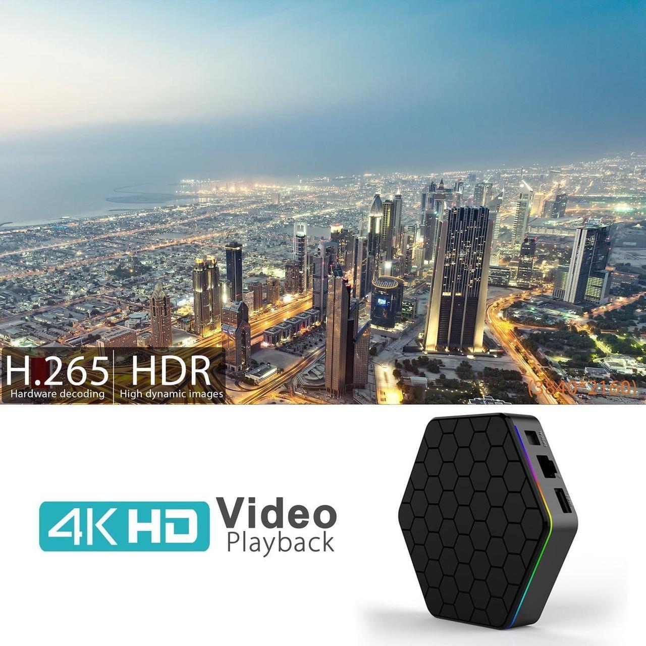 Alt view image 7 of 7 - T95Z Plus Android 7.1 TV BOX KODI, 4K Android TV Streaming BOX 2G RAM 16G ROM, Media Player Smart TV Set Top Box with Amlogic S912 Octa Core Dual Band Wifi 2.4G/5G 3D TV Boxes with Remote