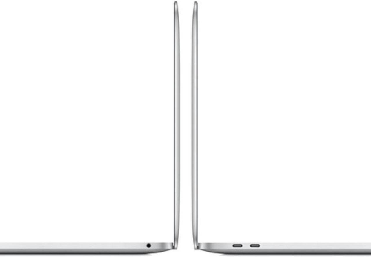Alt view image 4 of 5 - Apple 13.3" MacBook Pro Touch Bar 1.4 GHz Intel Core i5 8GB RAM 512GB SSD Spanish Language Keyboard Silver Mid 2020