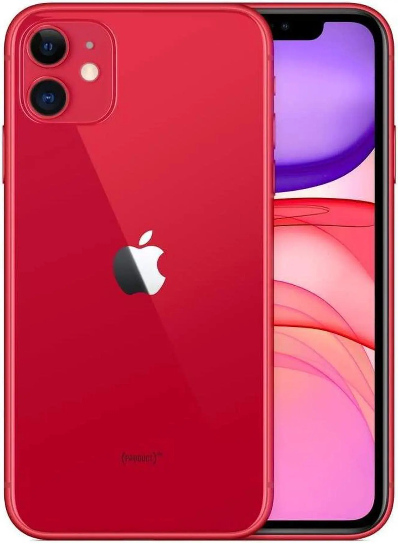Alt view image 2 of 11 - Apple iPhone 11 A2111 (Fully Unlocked) 256GB Red