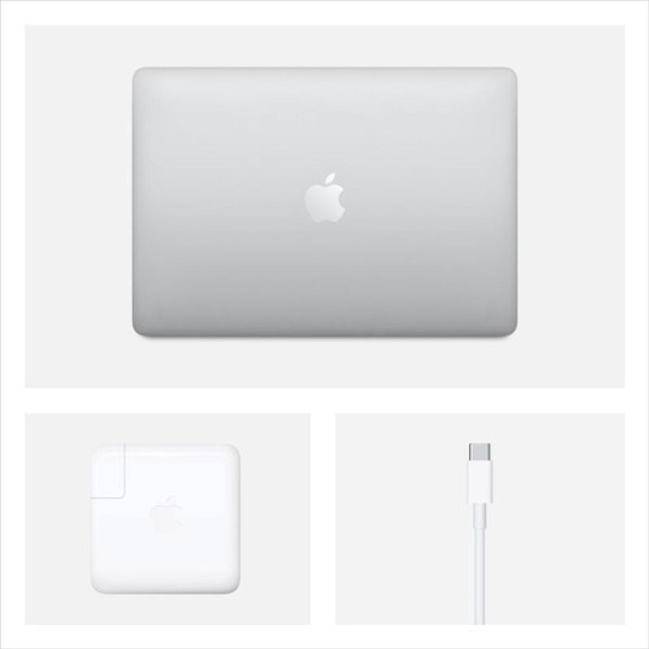 Alt view image 5 of 5 - Apple 13.3" MacBook Pro Touch Bar 1.4 GHz Intel Core i5 8GB RAM 512GB SSD Spanish Language Keyboard Silver Mid 2020