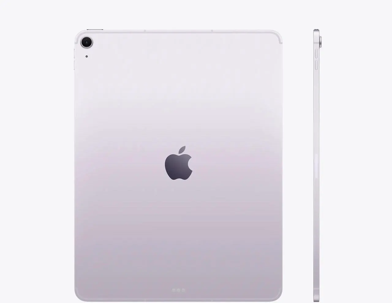 Alt view image 4 of 6 - Apple 13" iPad Air M2 Chip 1TB Wi-Fi + Cellular - Purple