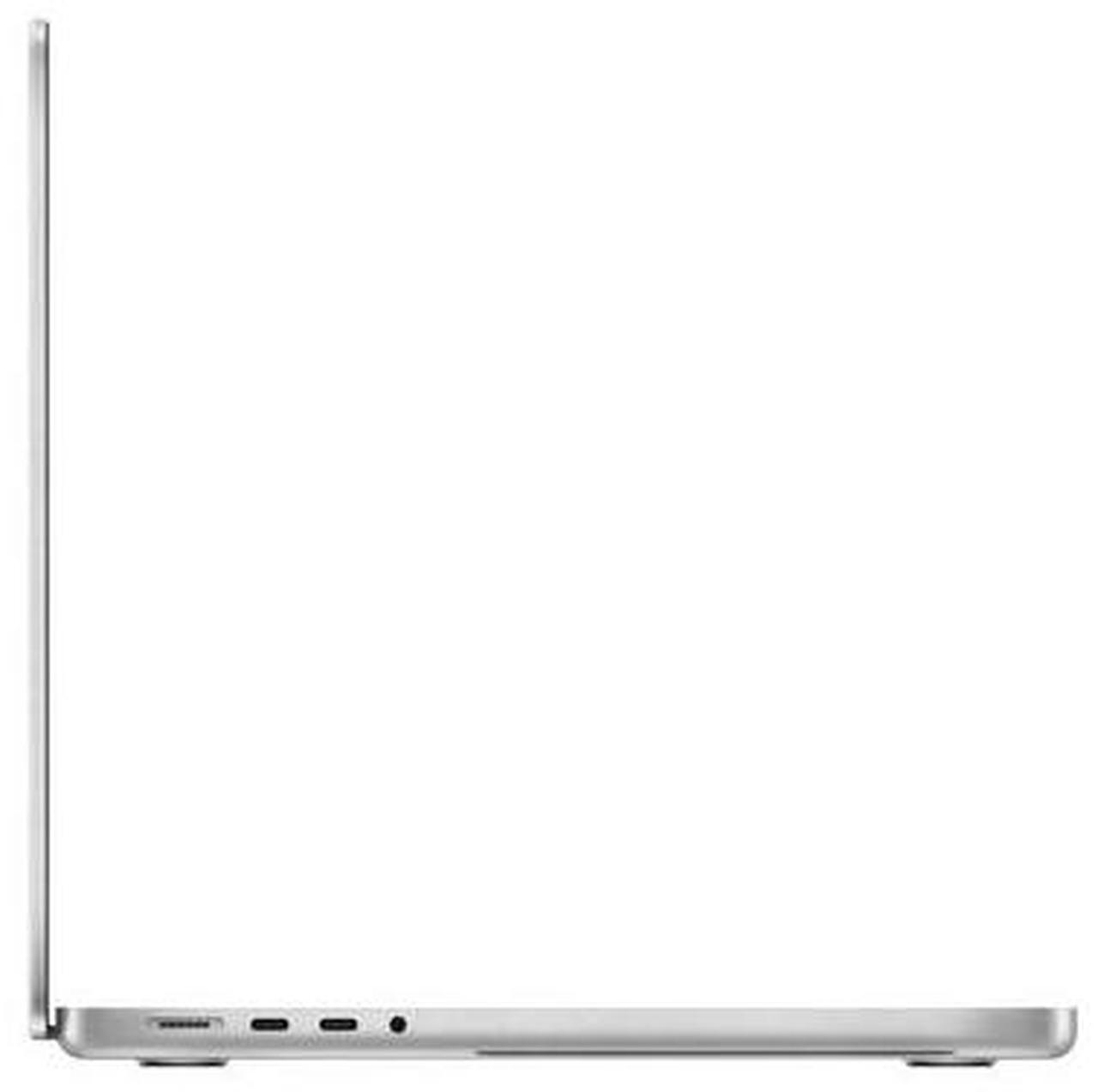 Alt view image 7 of 7 - Apple MacBook Pro 14" (2021) - Silver (Apple M1 Pro Chip / 512GB SSD / 16GB RAM)- English - Apple Care+ Expires Aug 2024