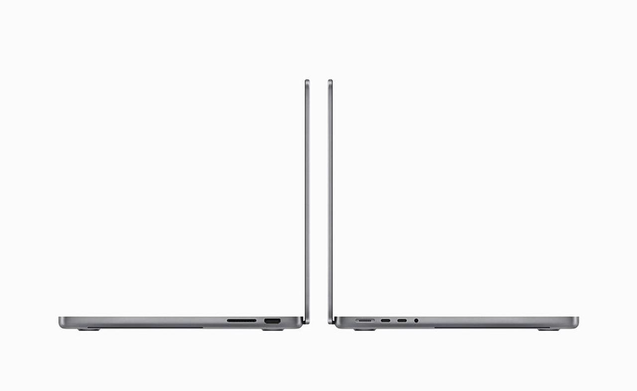 Alt view image 3 of 7 - Apple 14.2" MacBook Pro Apple M3 chip 8-core CPU 10-core GPU 16GB RAM 1TB SSD - Space Gray 2023