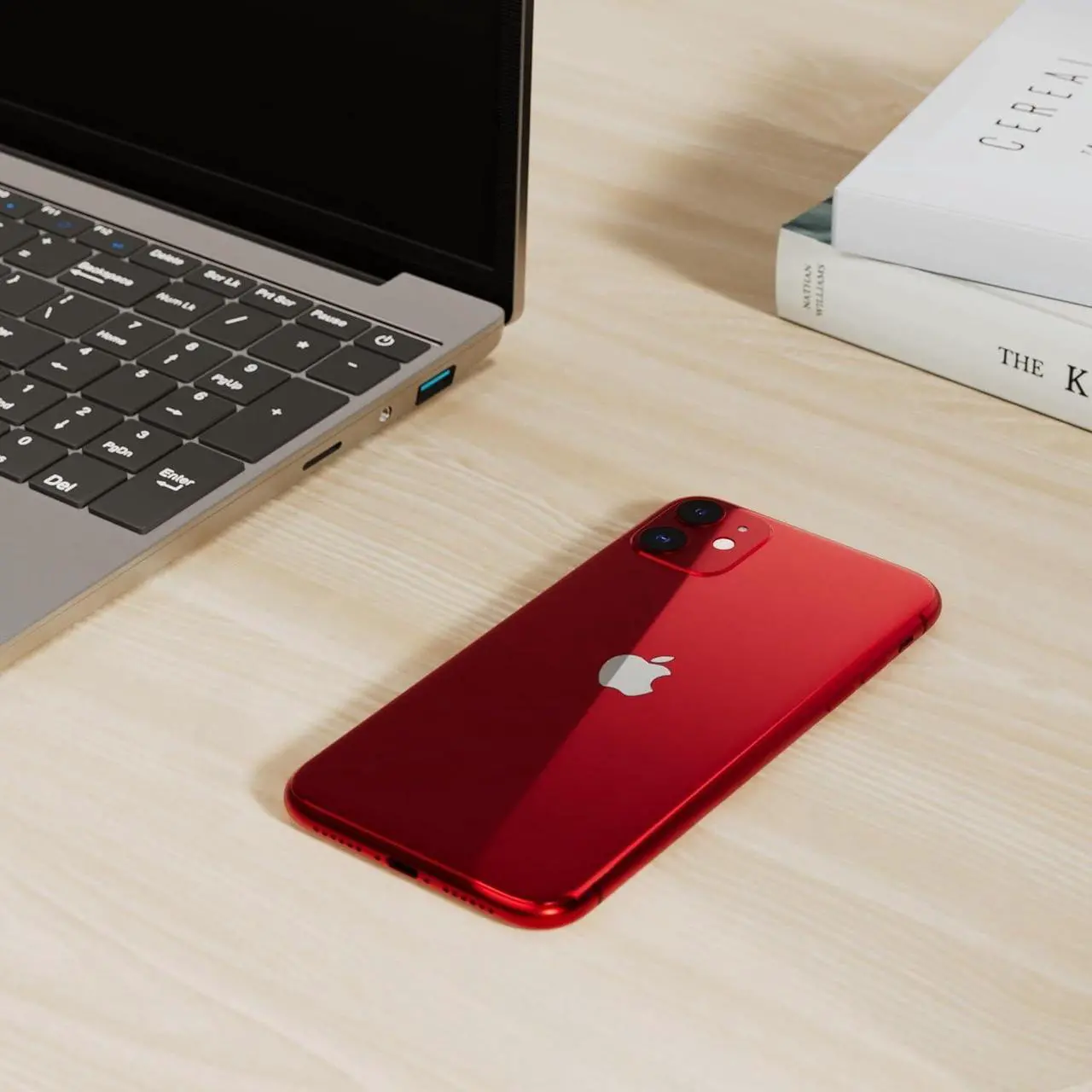 Alt view image 9 of 11 - Apple iPhone 11 A2111 (Fully Unlocked) 256GB Red