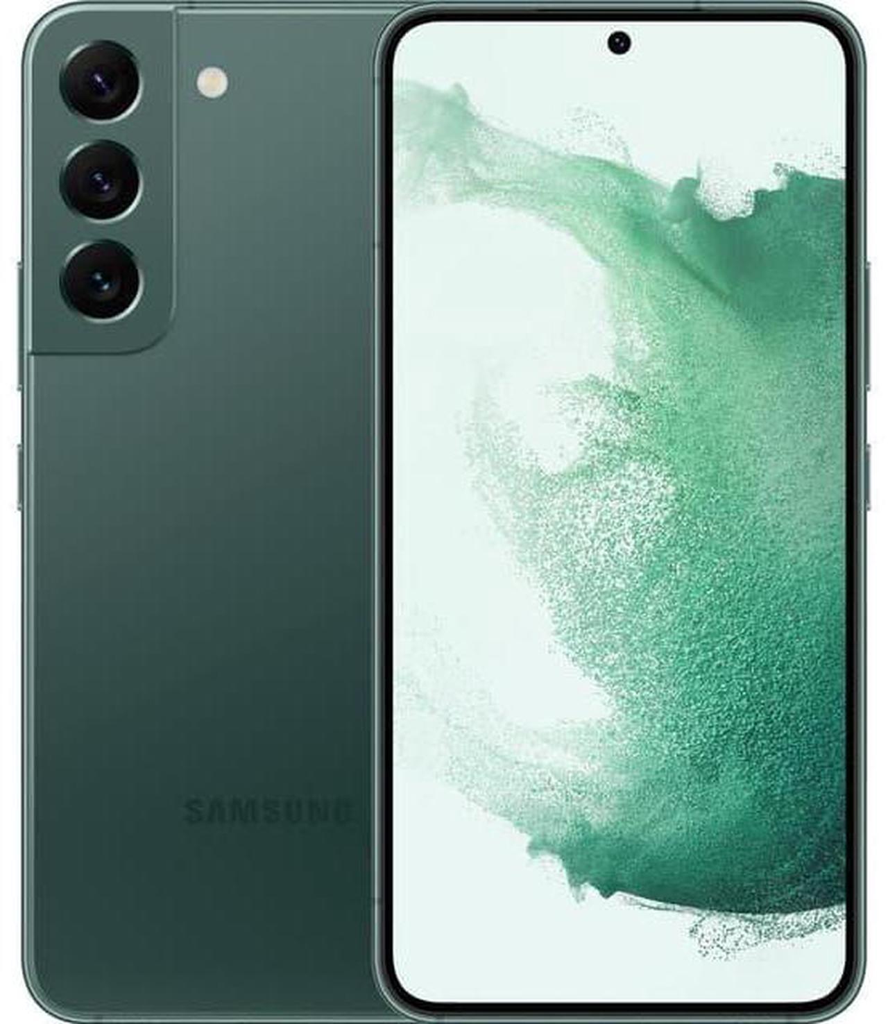 Alt view image 2 of 5 - Samsung Galaxy S22 5G, US Version, 128GB, Green -Unlocked