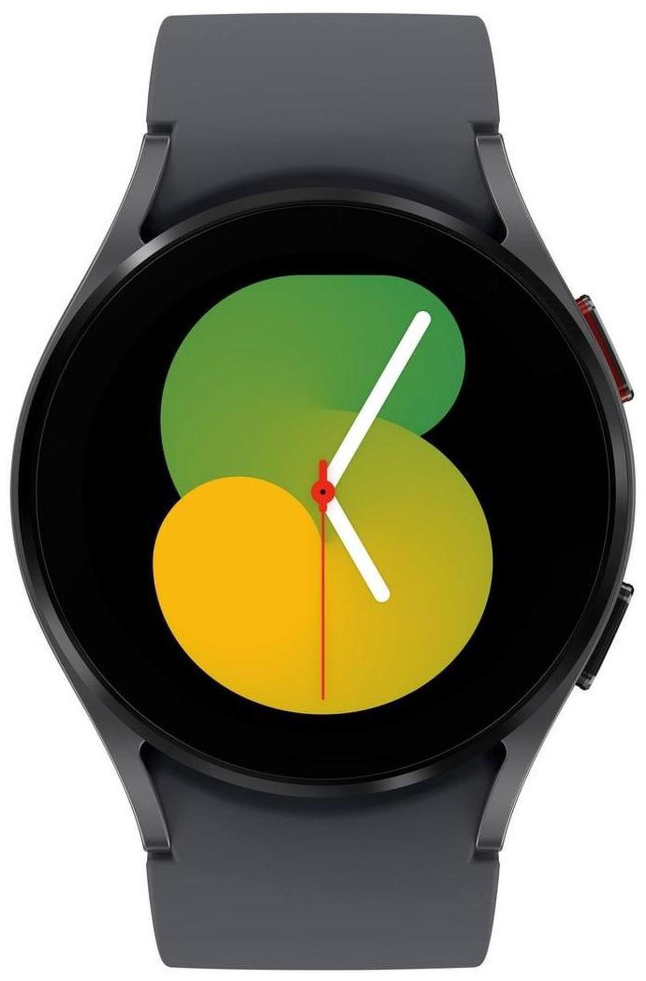 Alt view image 4 of 4 - Samsung Galaxy Watch5 GPS + LTE, 40mm Aluminum Case with Sport Band - Graphite