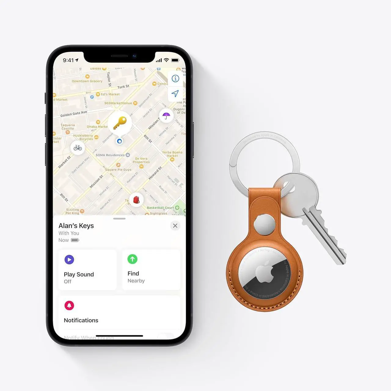 Alt view image 5 of 7 - Apple AirTag - WHITE MX532AM/A