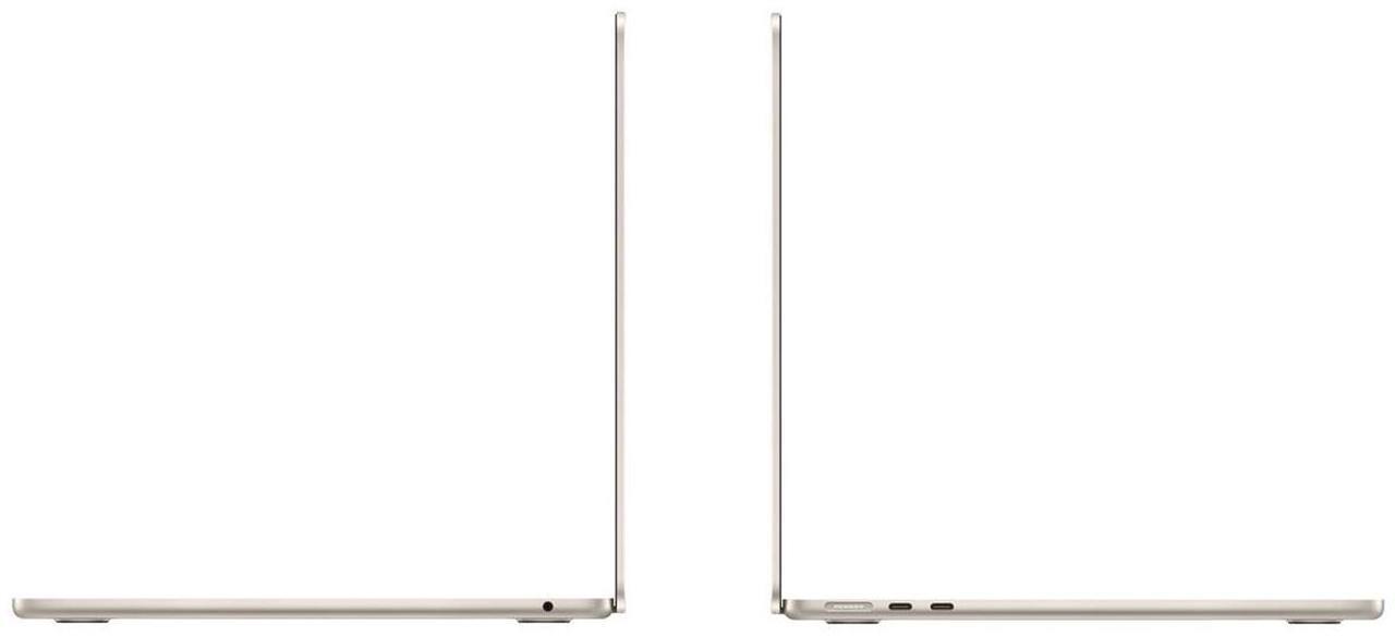 Alt view image 4 of 5 - Apple MacBook Air 13.6" Laptop - Apple M2 chip - 8GB Memory - 256GB SSD - Starlight MLY13LL/A (2022)