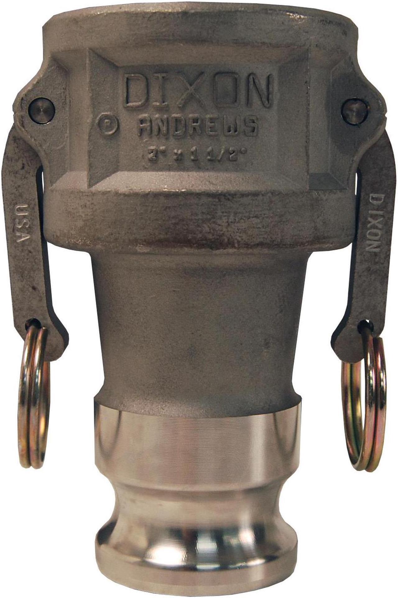 Main image of DIXON 4030-DA-AL Reducing Coupler/Adapter,4 x 3 In,100psi