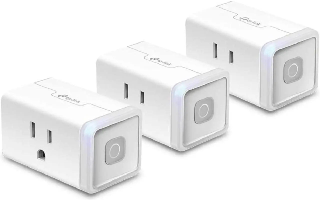Alt view image 4 of 17 - Kasa Smart Plug by TP-Link, Smart Home WiFi Outlet Works with Alexa, Echo, Google Home & IFTTT, No Hub Required, Remote Control, 12 Amp, UL Certified, 3-Pack (HS103P3)