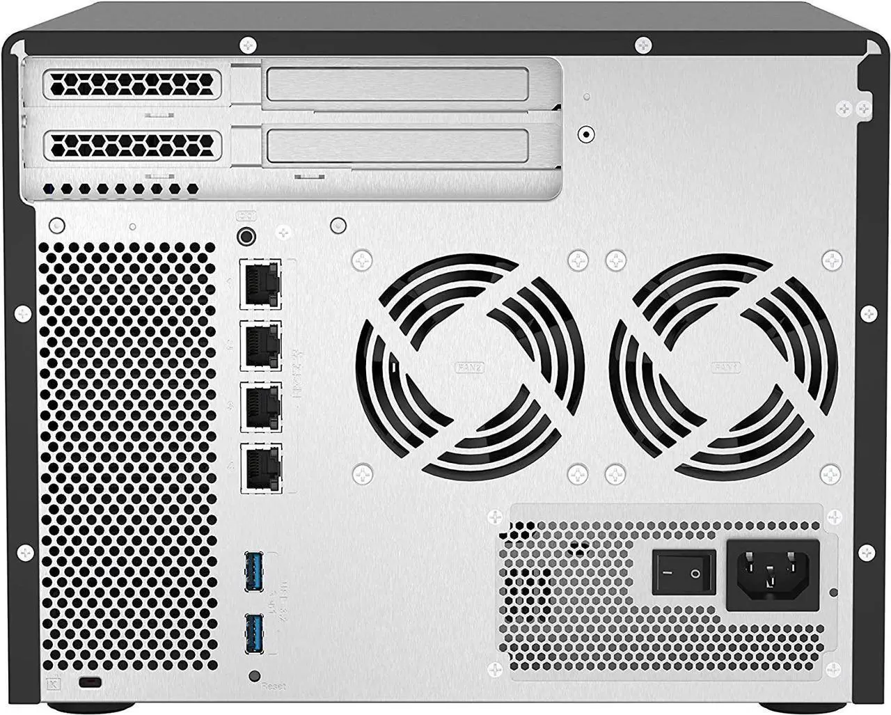 Alt view image 16 of 16 - QNAP 8-Bay QuTS hero NAS, Xeon D-1622 2.6GHz, 16GB ECC RAM