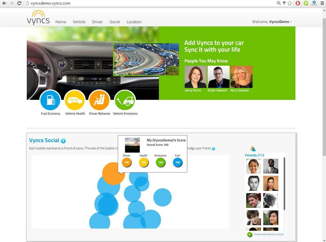 Alt view image 5 of 6 - Vyncs: No Monthly Fee Connected Car OBD Link, 3G Vehicle GPS Tracking, Trips, Engine Diagnostics, Driver Coaching for Teens, Optional Roadside Assistance