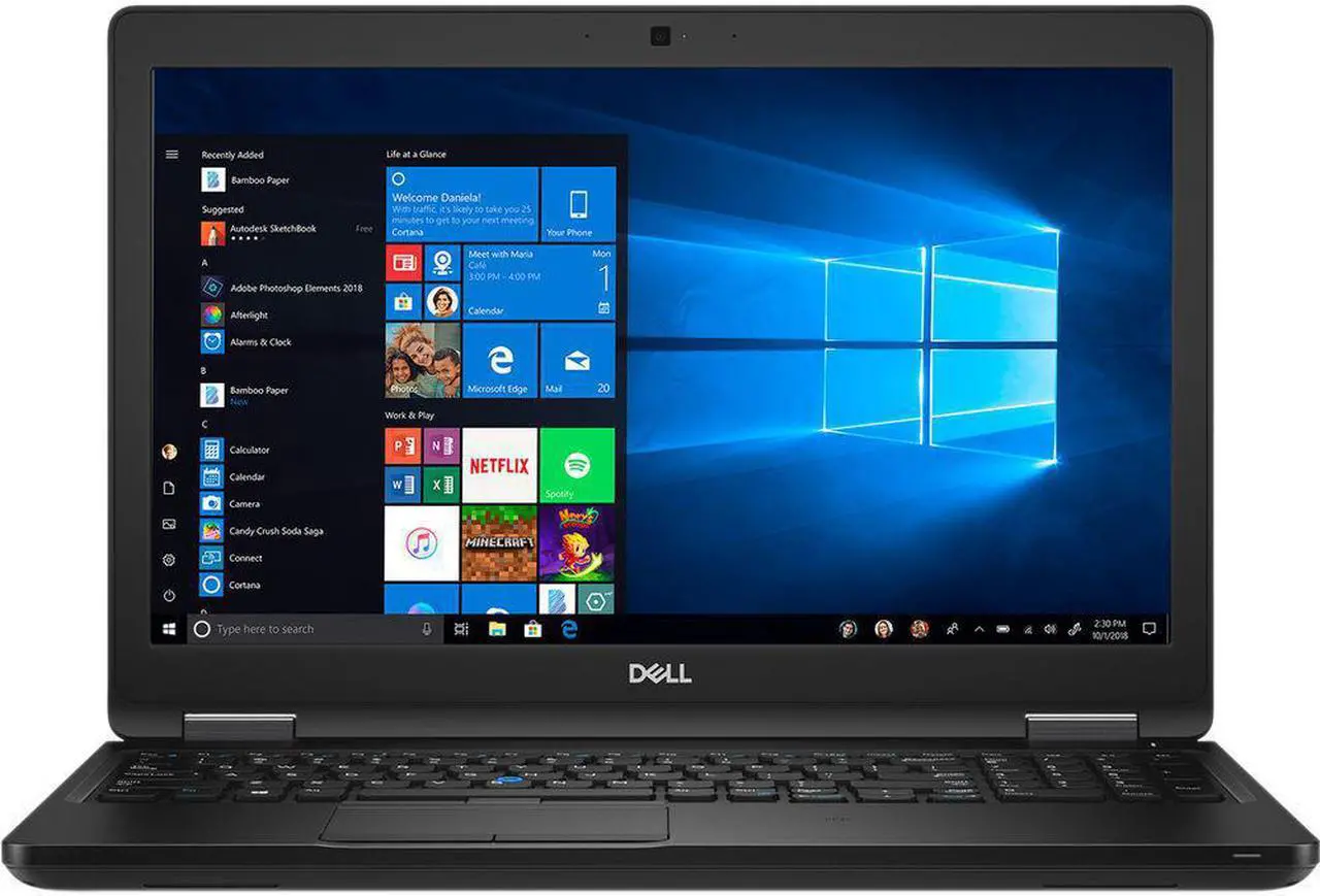 Alt view image 3 of 6 - Dell Precision 3530 Intel Core i7-8750H 512GB NVMe 32 GB Black