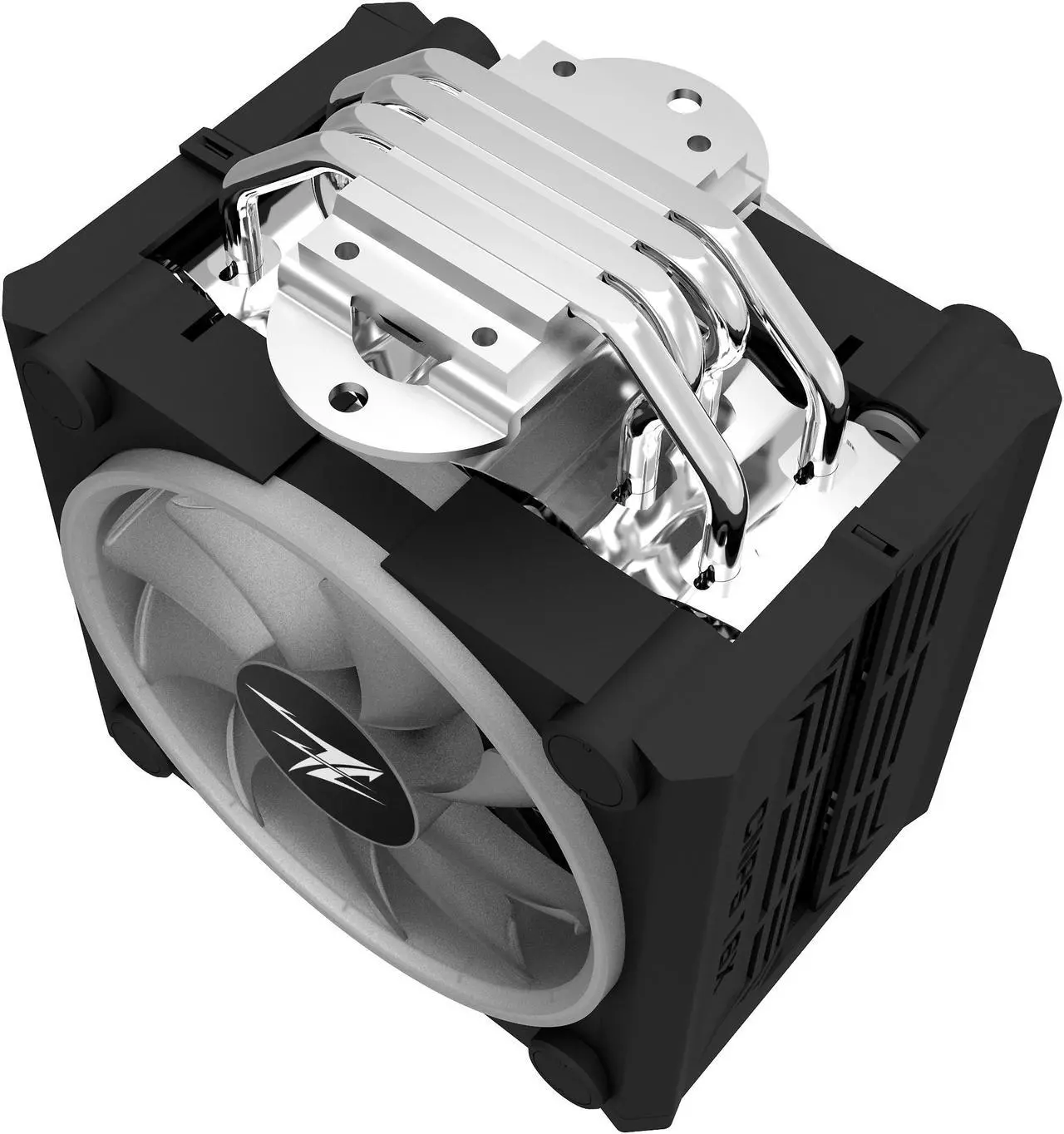 Alt view image 5 of 4 - Zalman CNPS 16x, Real RGB LED CPU Cooler with 4D Patented Corrugated Fin Design, 120mm, for Intel & AMD (Black)