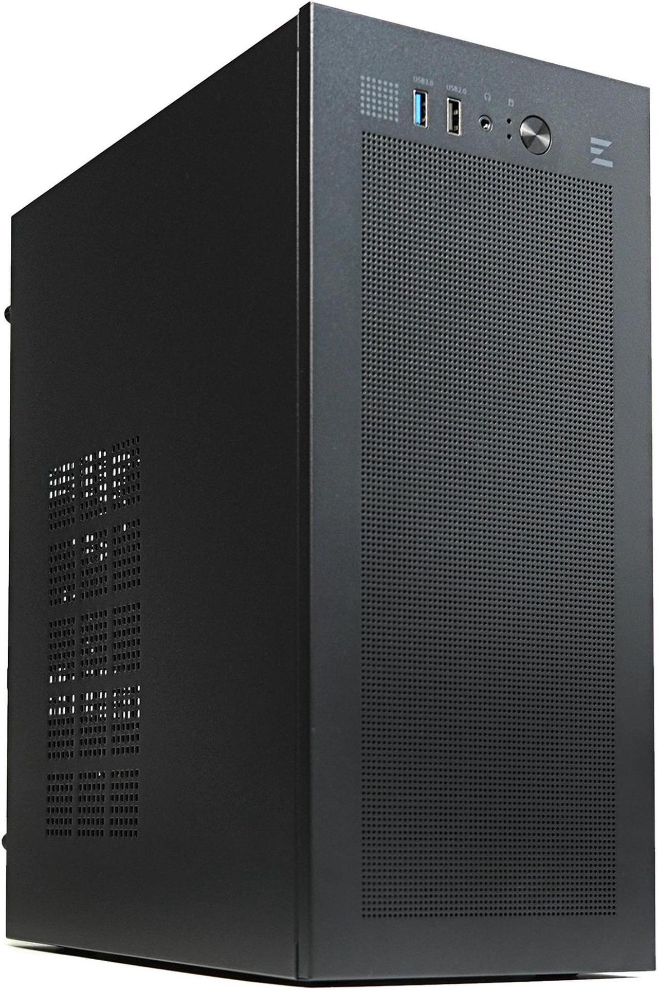 Alt view image 2 of 7 - Zalman CUBIX Compact mATX ITX PC Case, Micro-ATX/Mini-ITX/DTX, SFF Small Form Factor SFX HTPC Computer Chassis, Fits Standard ATX Power Supply, USB 3.0, Black