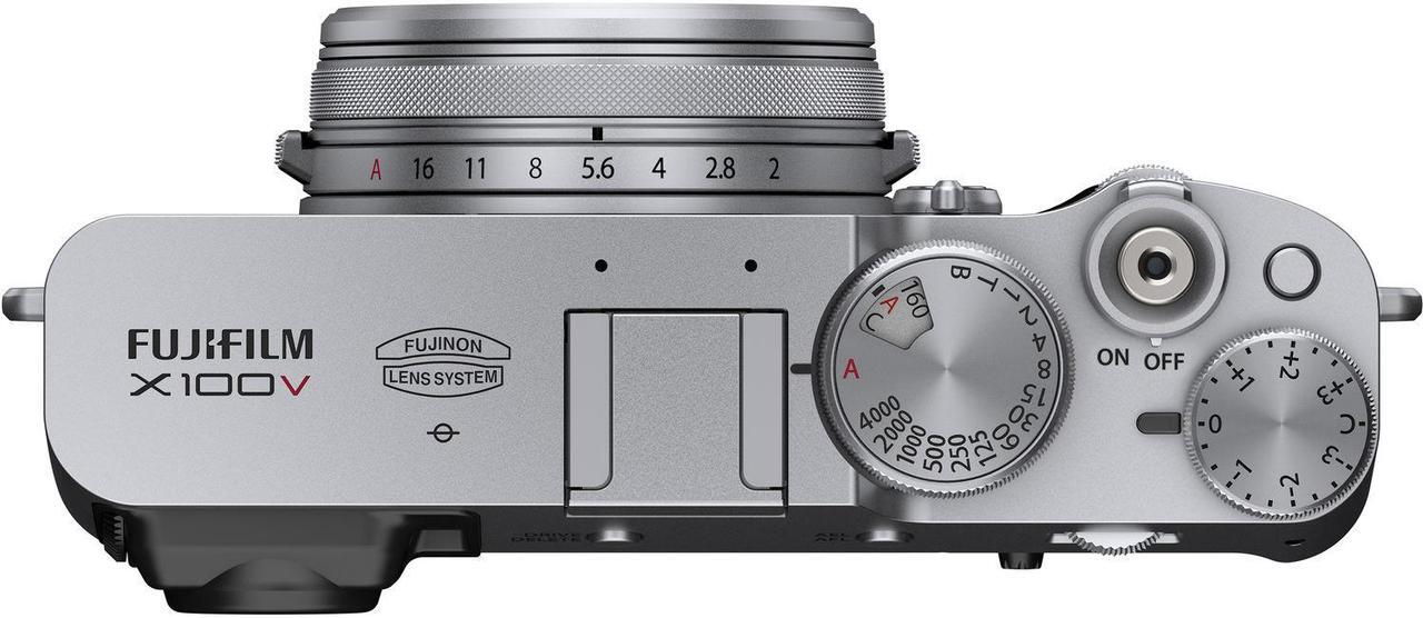 Alt view image 7 of 18 - Fujifilm X100V Digital Camera (Silver)