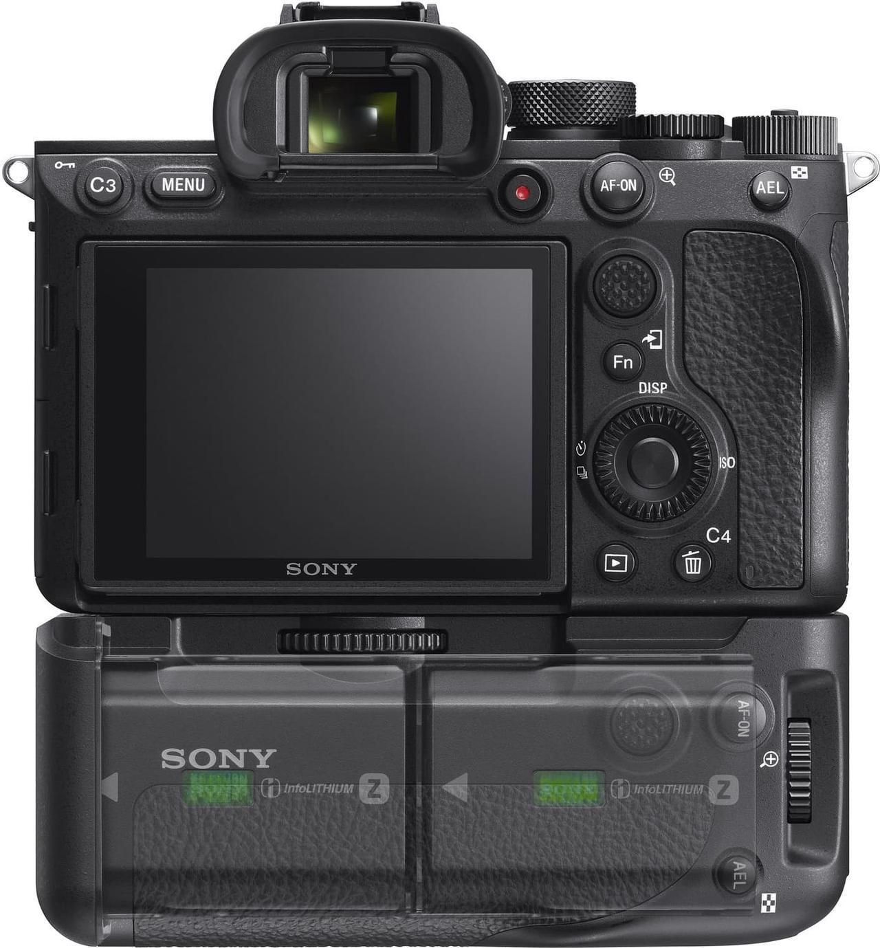 Alt view image 7 of 17 - vertical grip for sony alpha 7r iv  vgc4em