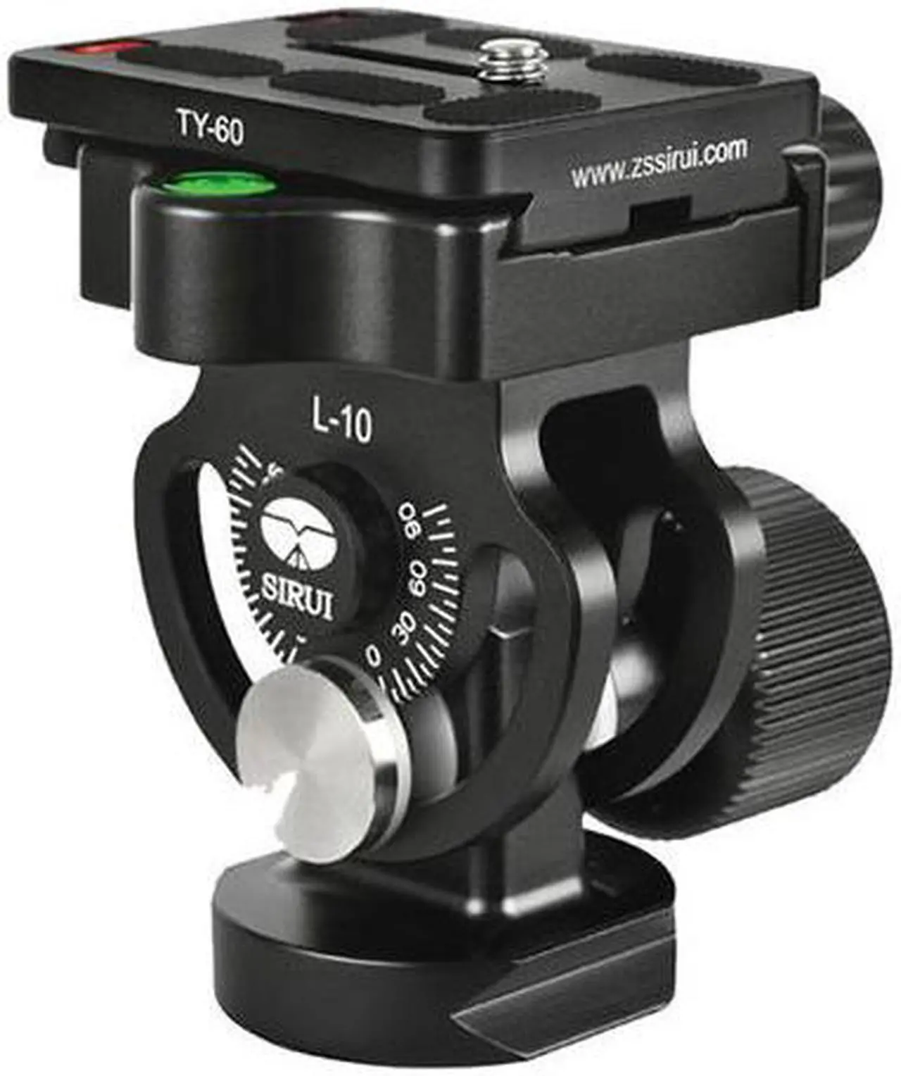 Alt view image 8 of 9 - Sirui L-10 Monopod Tilt Head, 33 lbs Load Capacity #L10