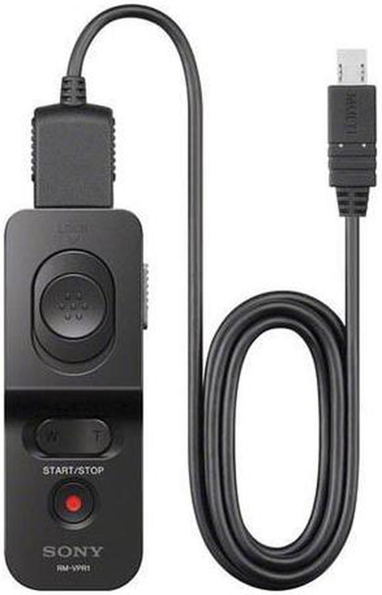 Alt view image 14 of 20 - Sony RM-VPR1 Remote Control with Multi-terminal Cable for Select Sony Cameras