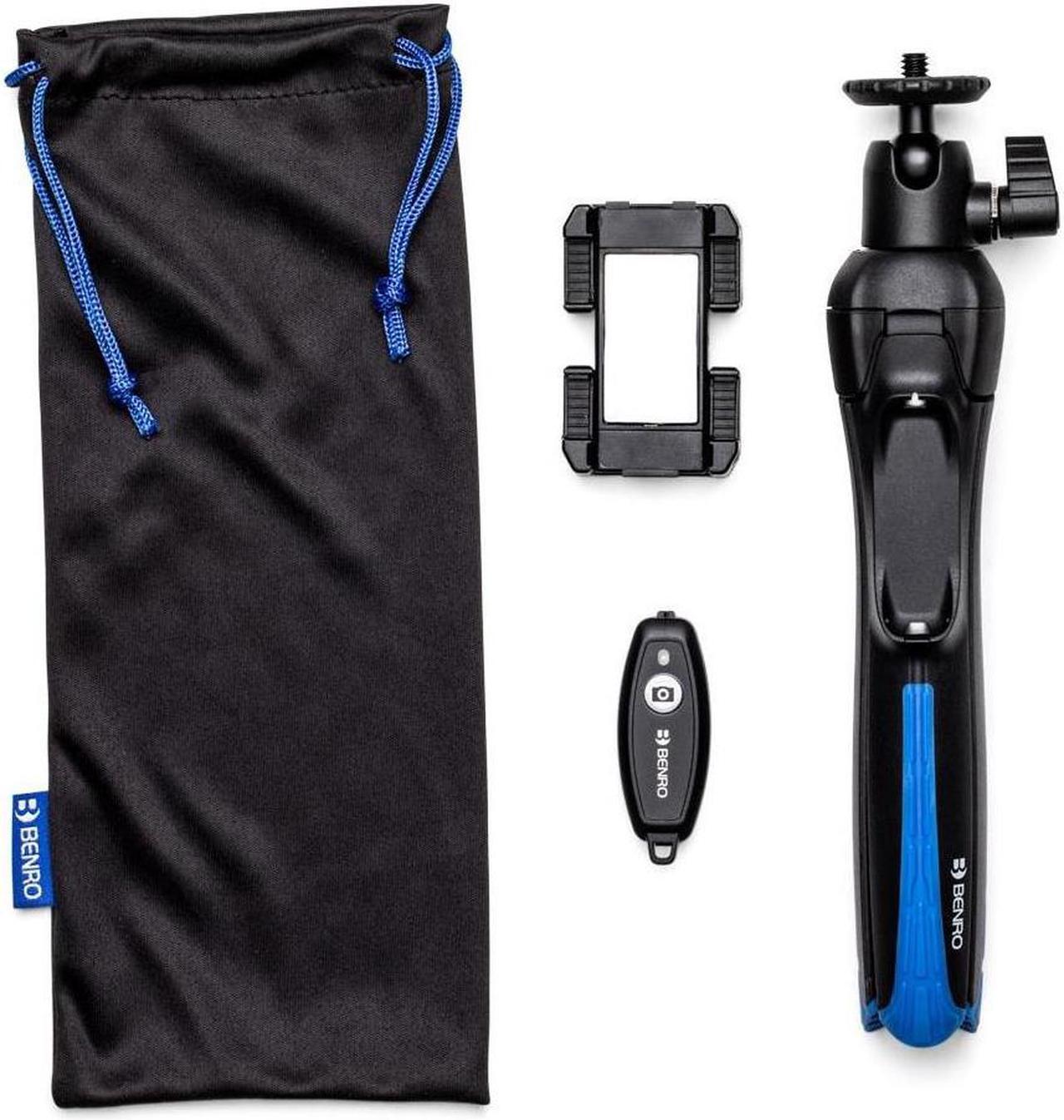 Alt view image 3 of 8 - Benro BK15 Mini Tripod and Selfie Stick for Smartphones