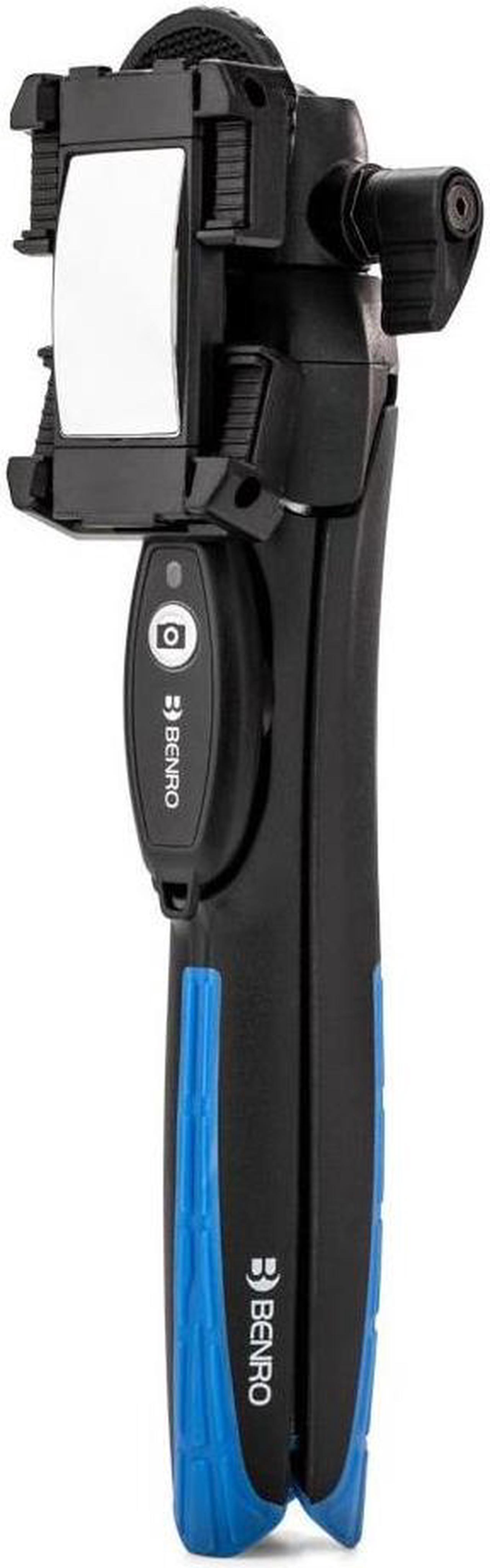 Alt view image 4 of 8 - Benro BK15 Mini Tripod and Selfie Stick for Smartphones