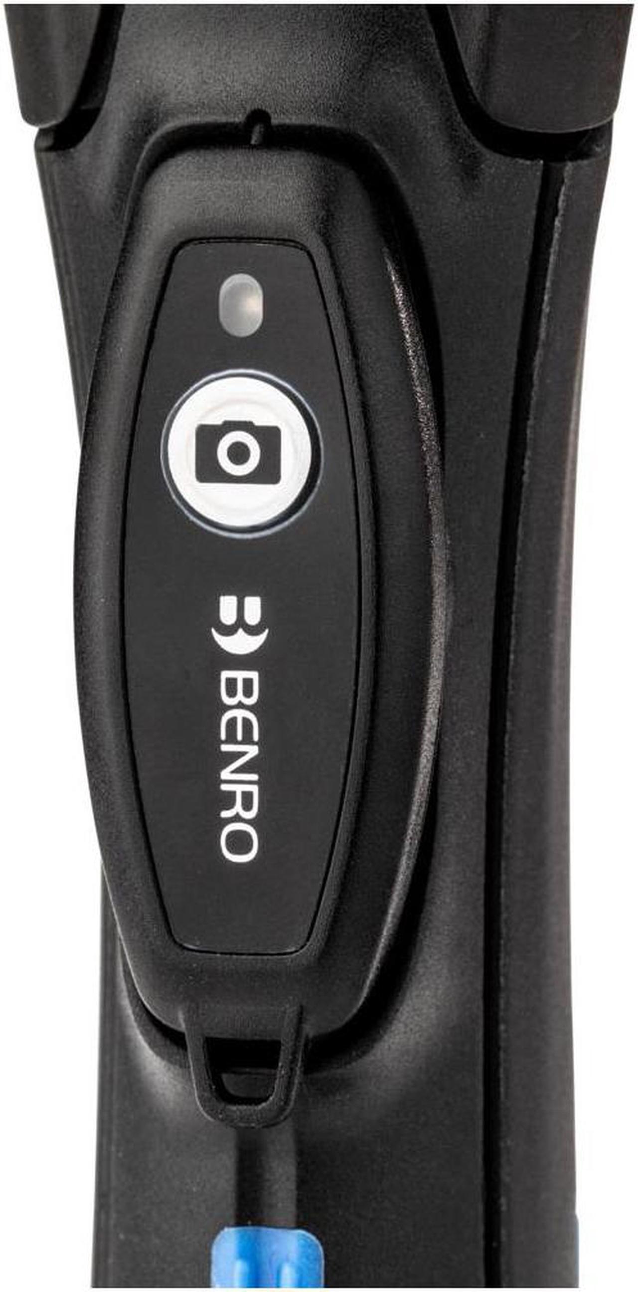 Alt view image 8 of 8 - Benro BK15 Mini Tripod and Selfie Stick for Smartphones