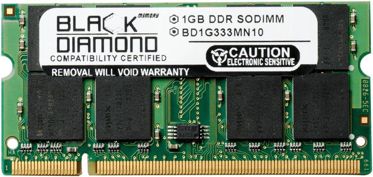 1GB RAM Memory for Compaq Presario Laptop Notebook V2142AP Black Diamond Memory Module DDR SO-DIMM 200pin PC2700 333MHz Upgrade