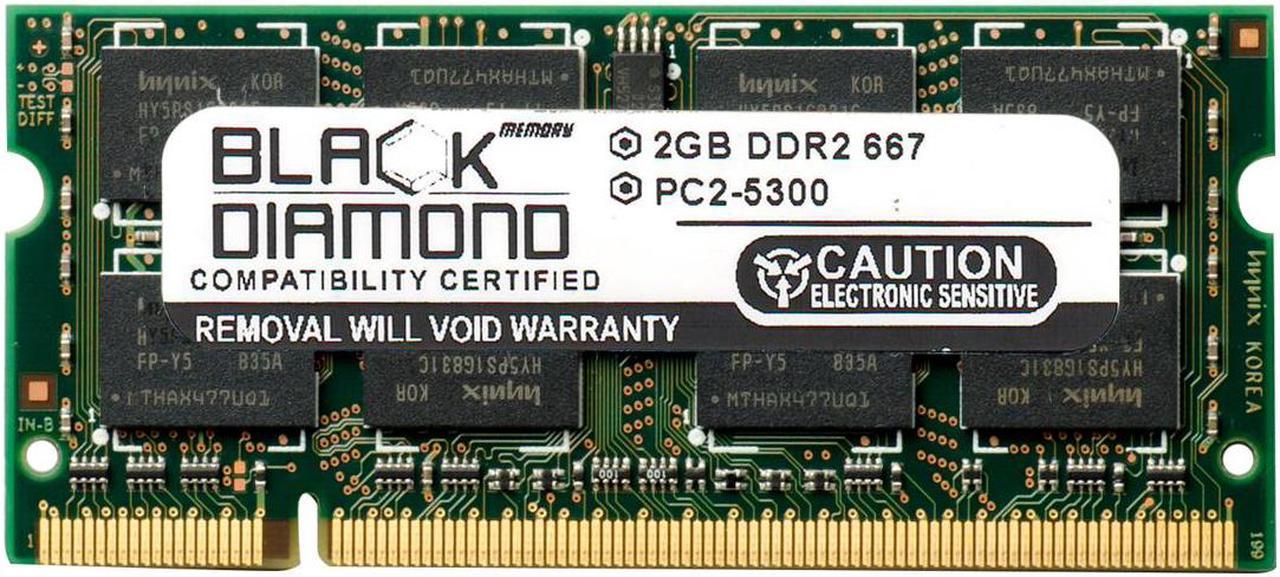 2GB RAM Memory for Lenovo ThinkPad SL300 2738-xxx Black Diamond Memory Module DDR2 SO-DIMM 200pin PC2-5300 667MHz Upgrade