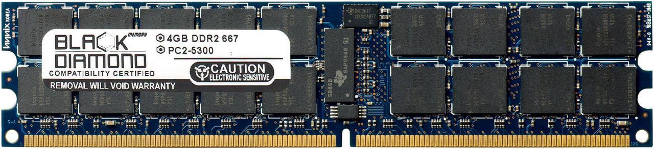 4GB RAM Memory for Intel Server System SR2520 SR2520SAXS/SR2520SAXSNA Black Diamond Memory Module DDR2 ECC Registered RDIMM 240pin PC2-5300 667MHz Upgrade