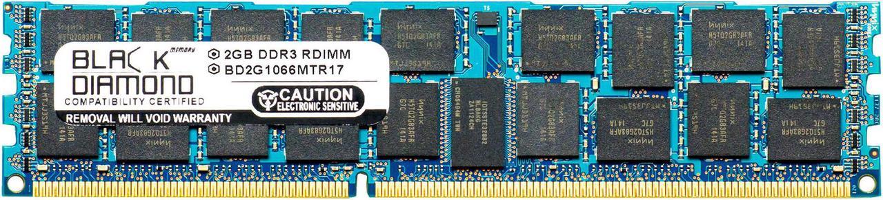 2GB RAM Memory for Compaq ProLiant BL685c G7 Server Blade (518873-B21) Black Diamond Memory Module DDR3 ECC Registered RDIMM 240pin PC3-8500 1066MHz Upgrade