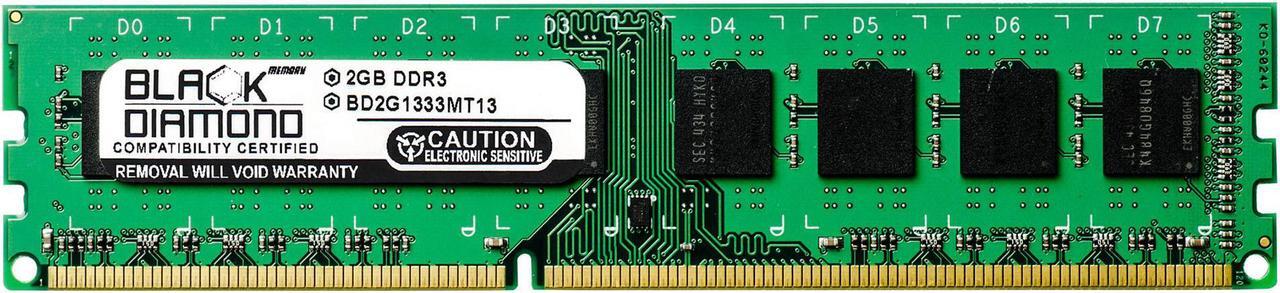 Main image of 2GB RAM Memory for Acer Veriton N282G 240pin PC3-10600 DDR3 DIMM 1333MHz Black Diamond Memory Module Upgrade