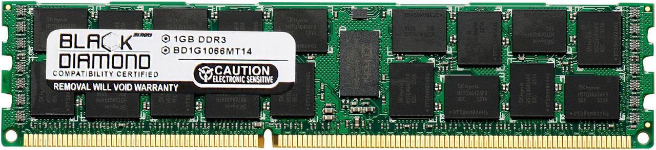 1GB RAM Memory for Compaq ProLiant SL390s G7 (625543-B21) 240pin PC3-8500 DDR3 ECC Registered RDIMM 1066MHz Black Diamond Memory Module Upgrade