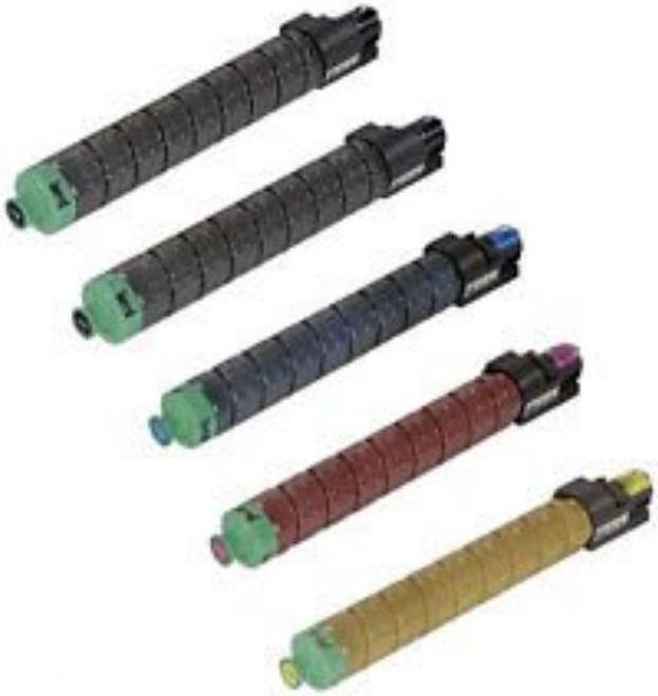 Main image of AIM Compatible Replacement - Lanier Compatible LD130/140C Toner Cartridge Combo Pack (2-BK/1-C/M/Y) (TYPE 400E) (480-1722B1CMY) - Generic