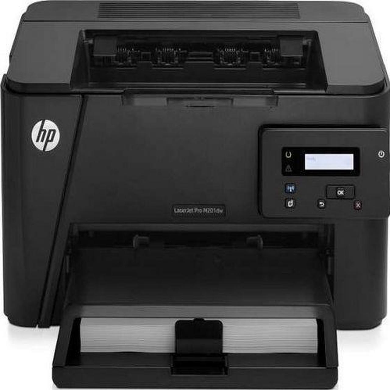 Main image of HP LaserJet Pro M201dw Laser Printer - Monochrome - 1200 x 1200 dpi Print - Plain Paper Print - Desktop - 26 ppm Mono Print - Letter, A4, Legal, Executive, Postcard, Envelope No. 10, Monarch, A5, ...