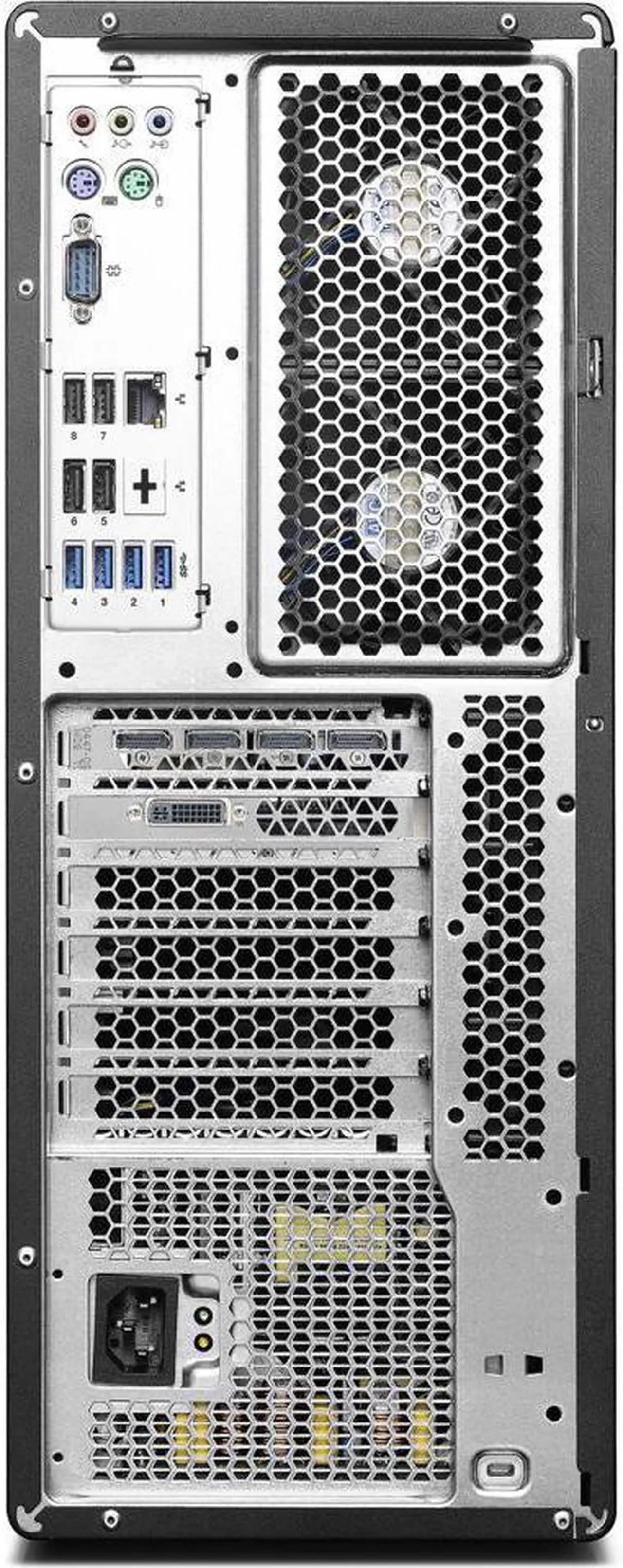 Alt view image 2 of 2 - Lenovo ThinkStation P510 Intel Xeon E5-1620 V3 3.50GHz 32GB DDR4 512GB SSD Quadro M2000 Windows 10 Pro
