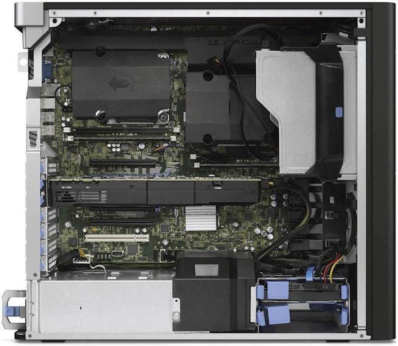 Alt view image 3 of 4 - Dell Precision T7810 Workstation 2 x Intel Xeon E5-2678 V3 2.50GHz 24 Core 32GB DDR4 Memory Quadro P4000 4 x Display Port 512GB SSD 1TB HDD Windows 10 Pro