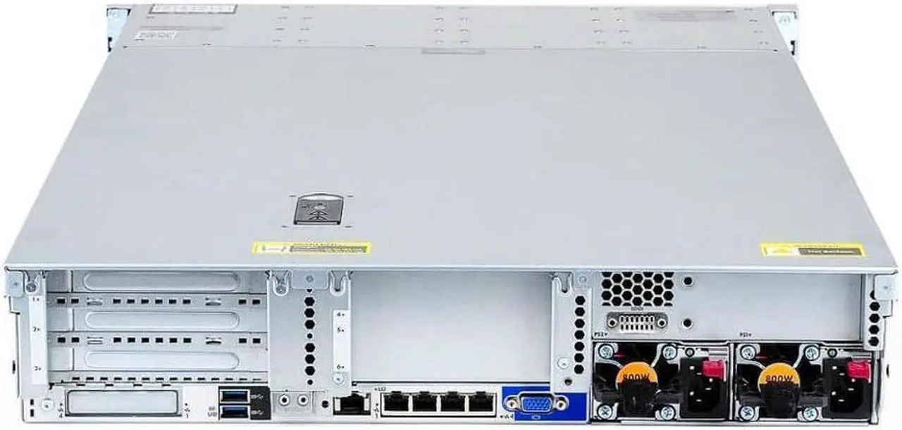 Alt view image 3 of 3 - HP Proliant DL380 Gen9 G9 Server 8B SFF 2.5" 2 x Intel Xeon E5-2630 V3 2.40 GHz 16 Core 64GB DDR4 Memory 4 x 900GB 10K P440ar Raid