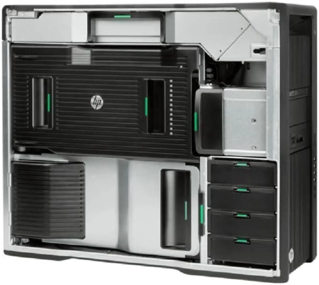 Alt view image 2 of 3 - HP Z840 Workstation 2 x Intel Xeon E5-2687w V3 3.10GHz 20 Core 256GB DDR4 Memory 512GB SSD Quadro M4000 4 x Display Port Windows 10 Pro