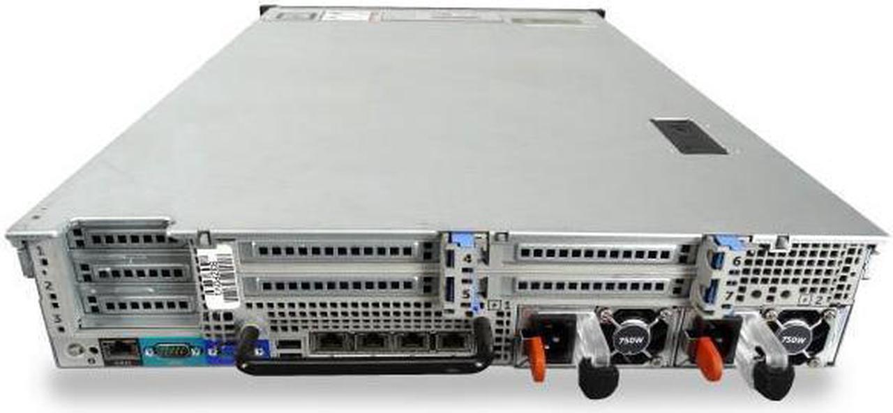 Alt view image 6 of 6 - Dell PowerEdge R720 8B Server 2x E5-2667 2.9GHz 12-Cores 192GB DDR3 8x 2TB 3.5" HDD Perc H310 Mini