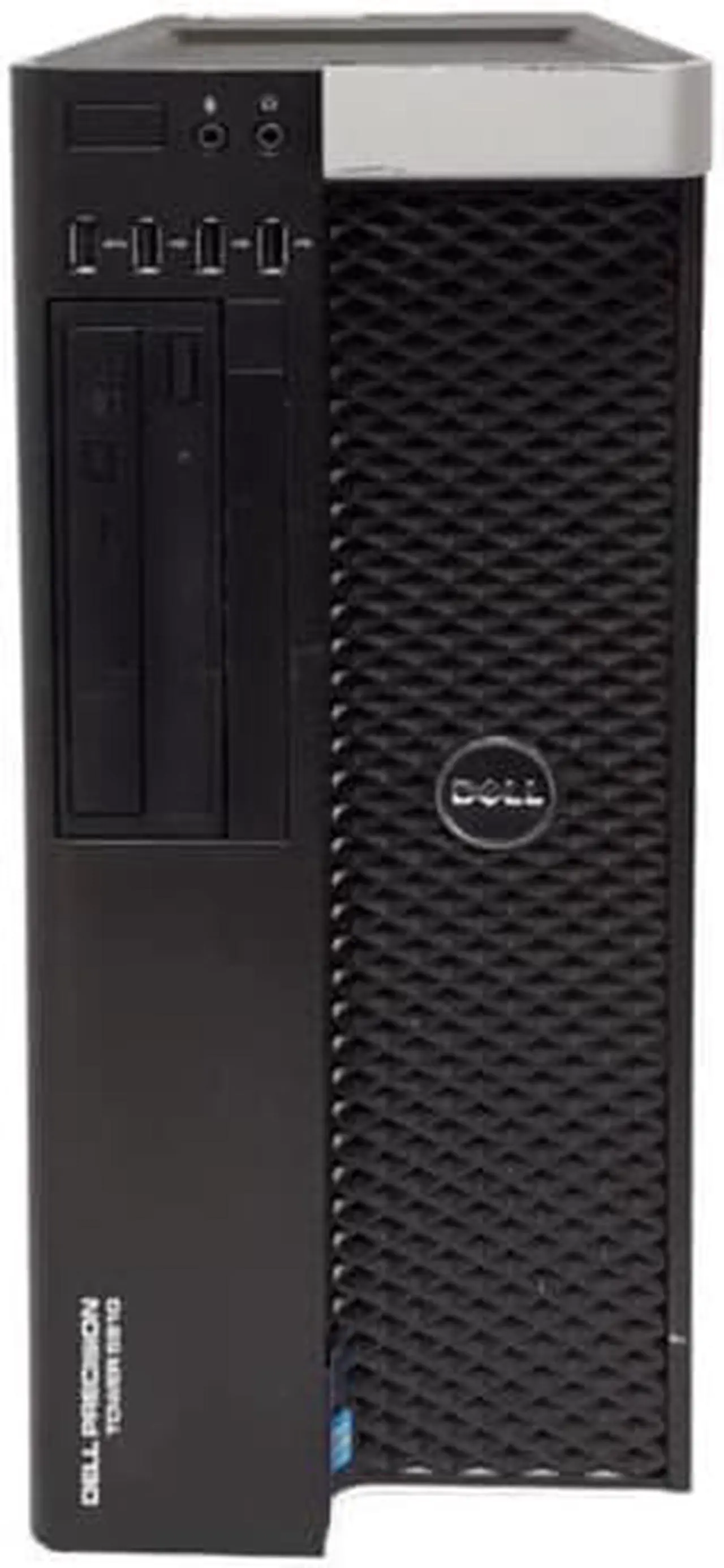 Alt view image 2 of 4 - Dell Precision T5810 Mid-Tower Workstation - Intel Xeon E5-2697 v3 2.6GHz 14 Core Processor, 128GB DDR4 Memory, 512GB NVMe SSD, 4TB HDD, Nvidia Quadro K2200 Graphics Card, Windows 10 Pro. (Renewed)