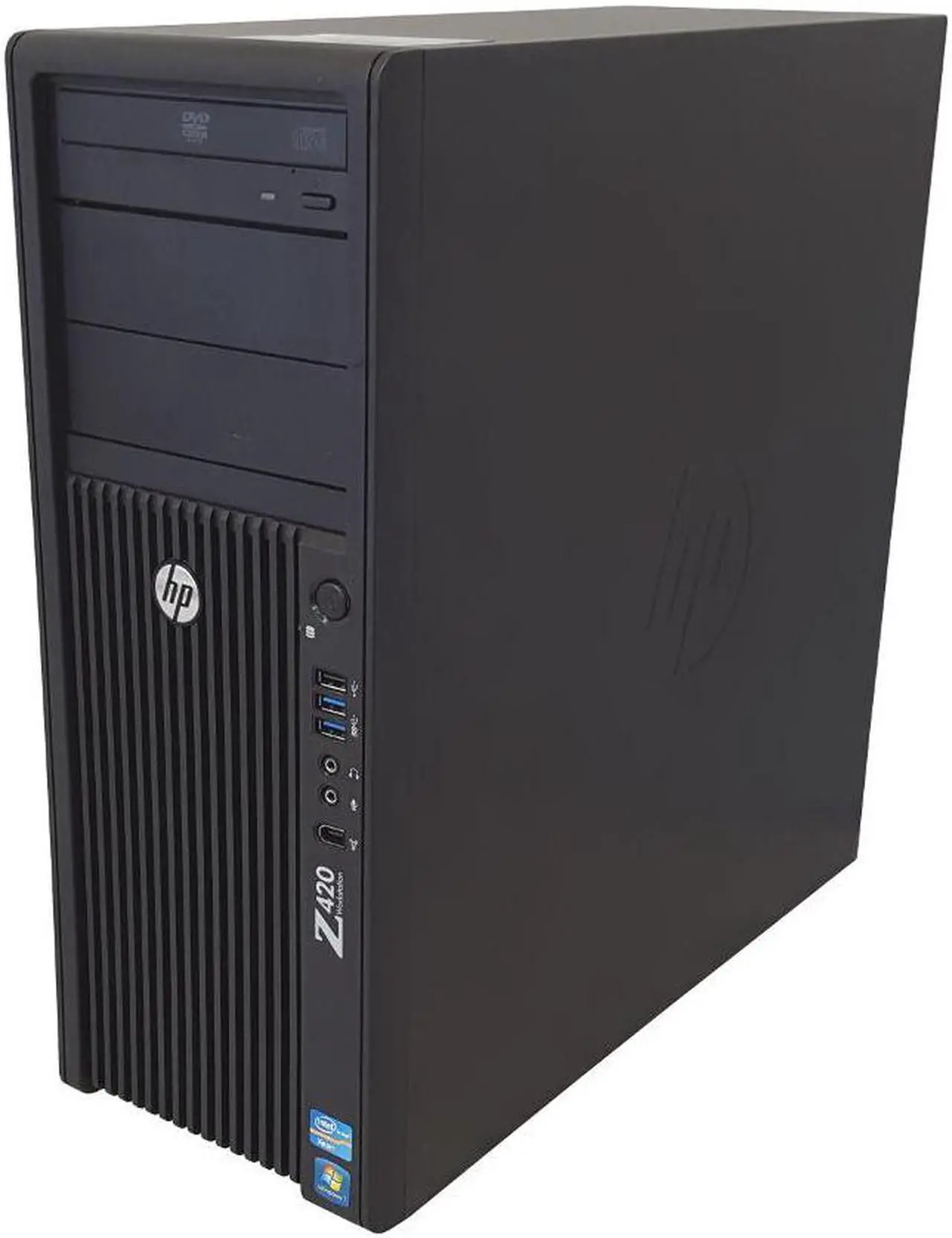 Main image of HP Z420 Workstation E5-2630 v2 2.6GHz 6-Cores 16GB DDR3 NEW 256GB SSD Quadro K2000 Windows 10 Pro