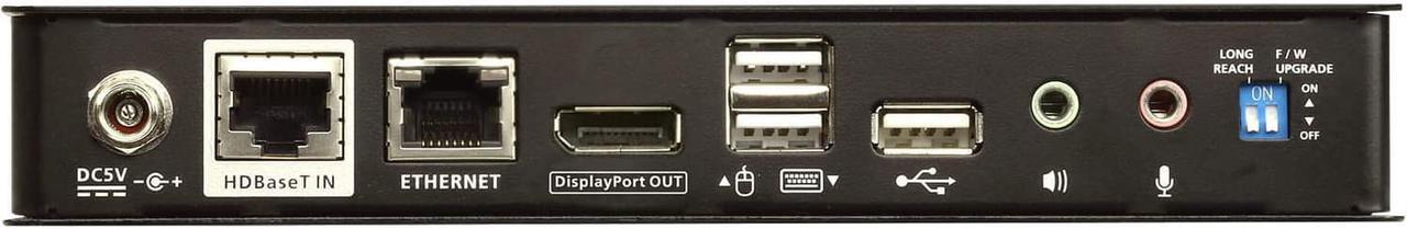 Alt view image 6 of 17 - ATEN USB DisplayPort HDBaseT 2.0 KVM Extender (4K@100m) CE920