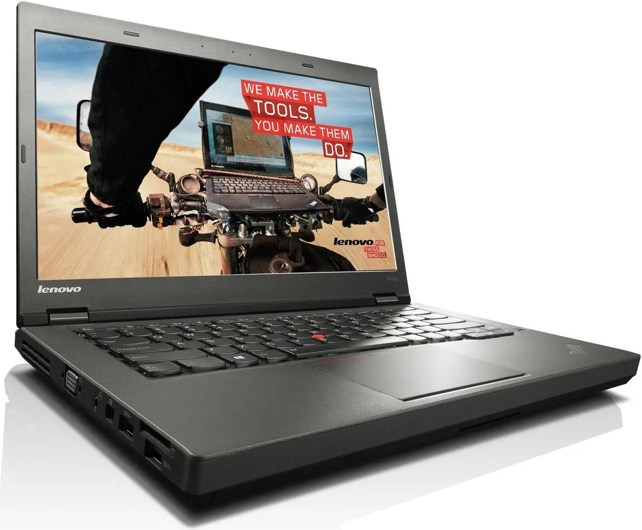 Alt view image 3 of 6 - Grade B LCD Lenovo Thinkpad T440P 14" Laptop, i5 4200M 2.5Ghz, 8GB DDR3, 256GB SSD Hard Drive, DVD-ROM, Webcam, Windows 10 Pro
