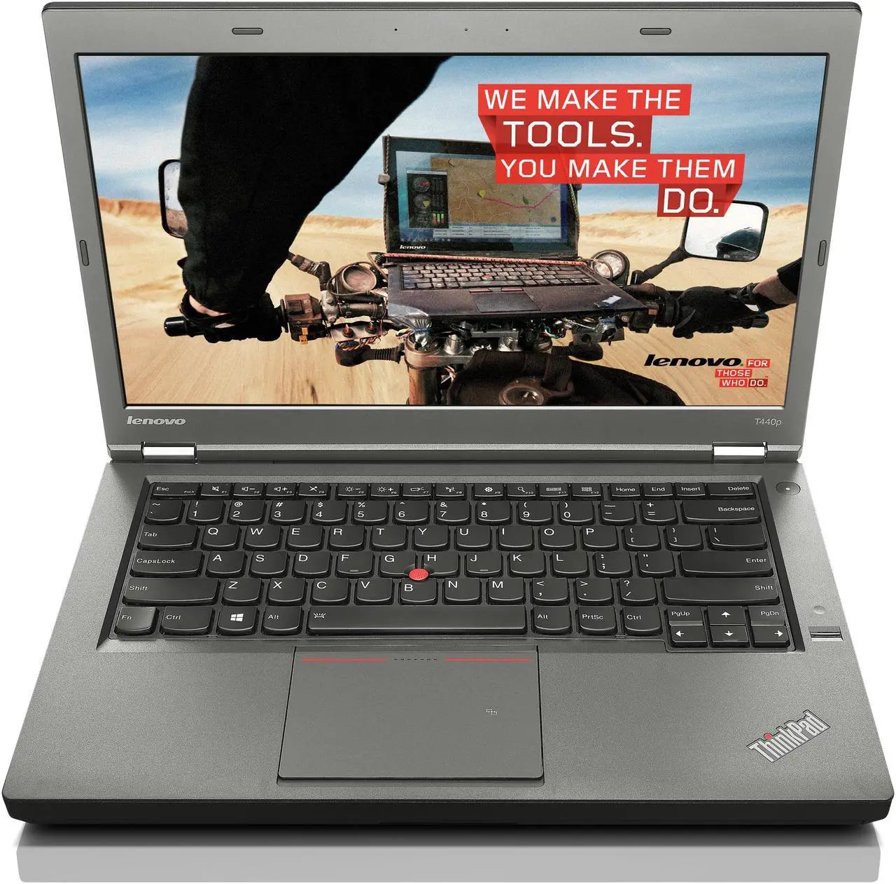 Alt view image 5 of 6 - Grade B LCD Lenovo Thinkpad T440P 14" Laptop, i5 4200M 2.5Ghz, 8GB DDR3, 256GB SSD Hard Drive, DVD-ROM, Webcam, Windows 10 Pro